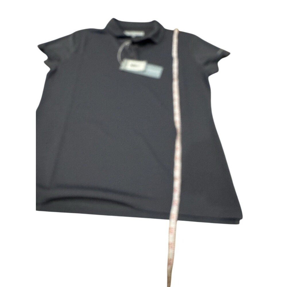 Henri Lloyd Sport Women's Performance Polo Shirt Size M Dark Charcoal Gray - Picture 8 of 8